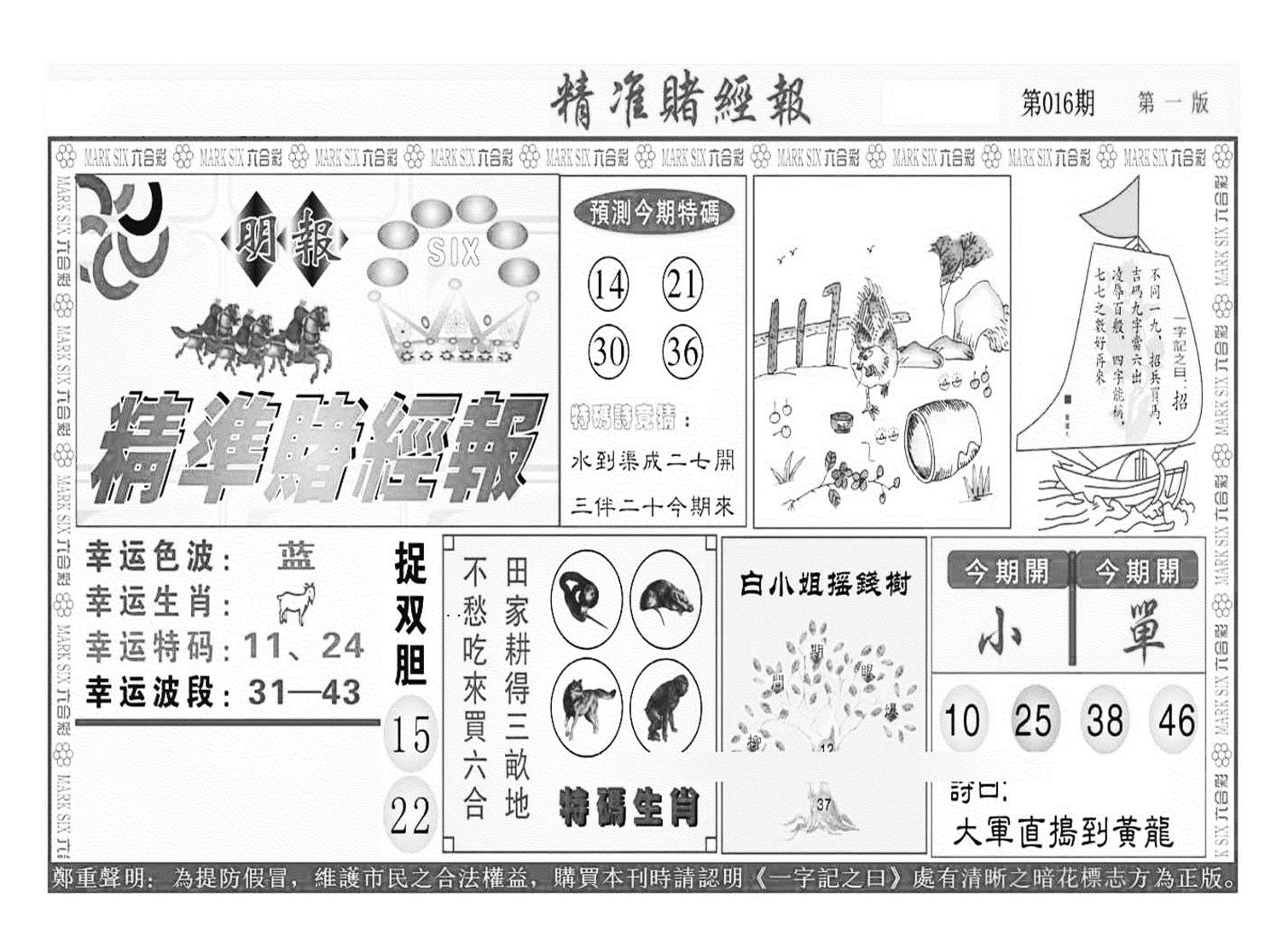 精准赌经报A（新图）-16