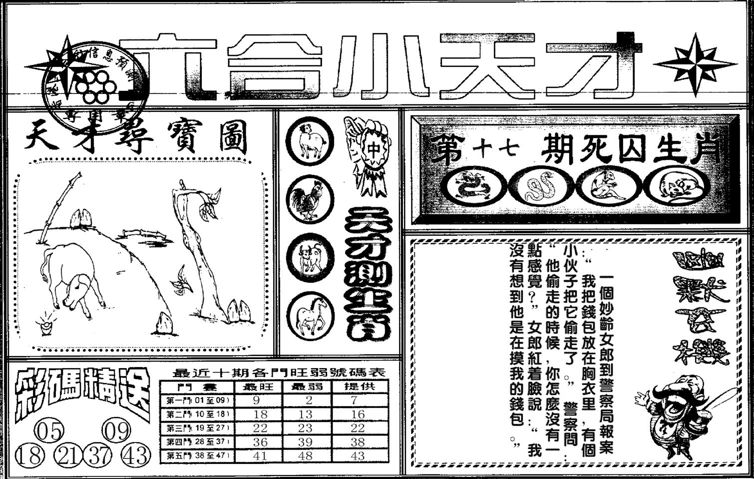 六合小天才A-17