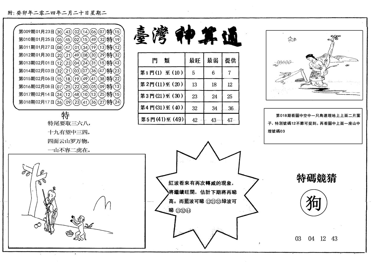 新潮汕台湾神算-19