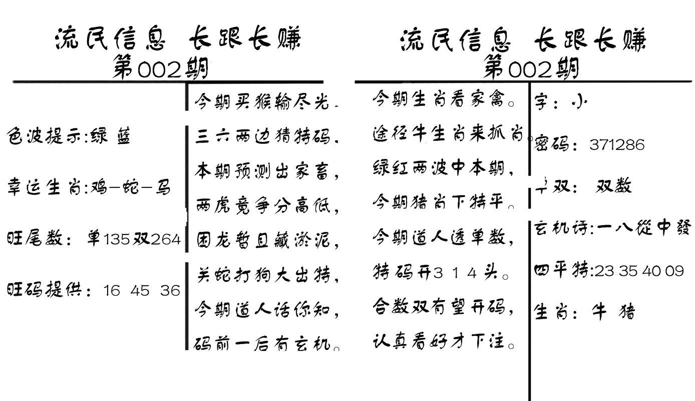 流民信息-2