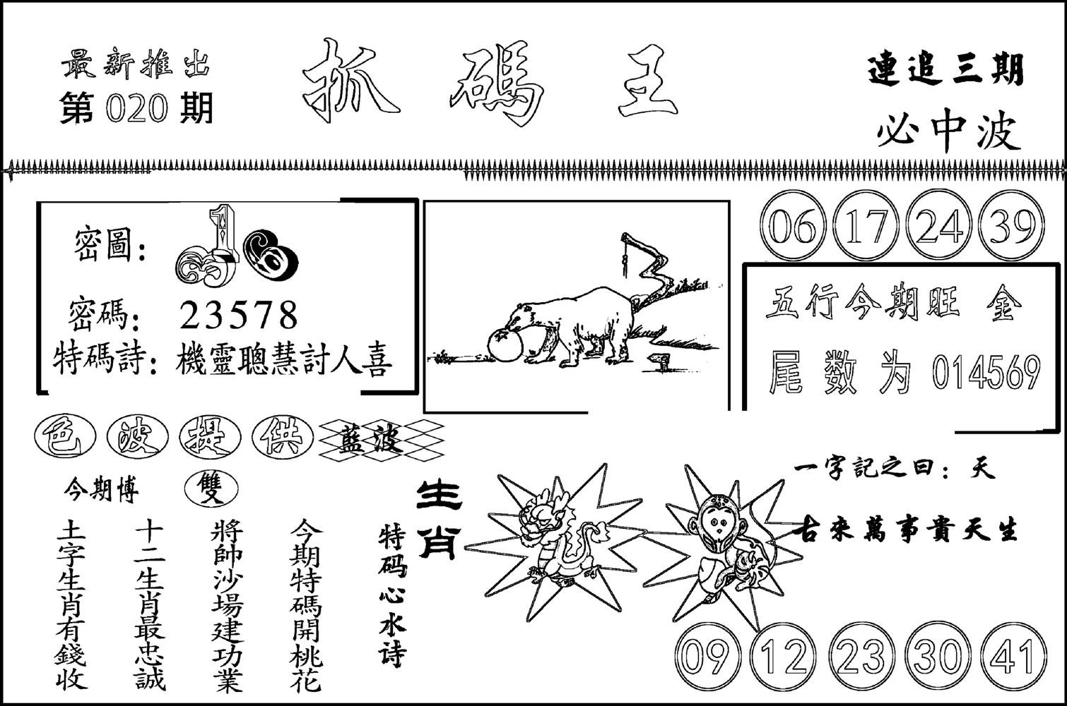 抓码王-20