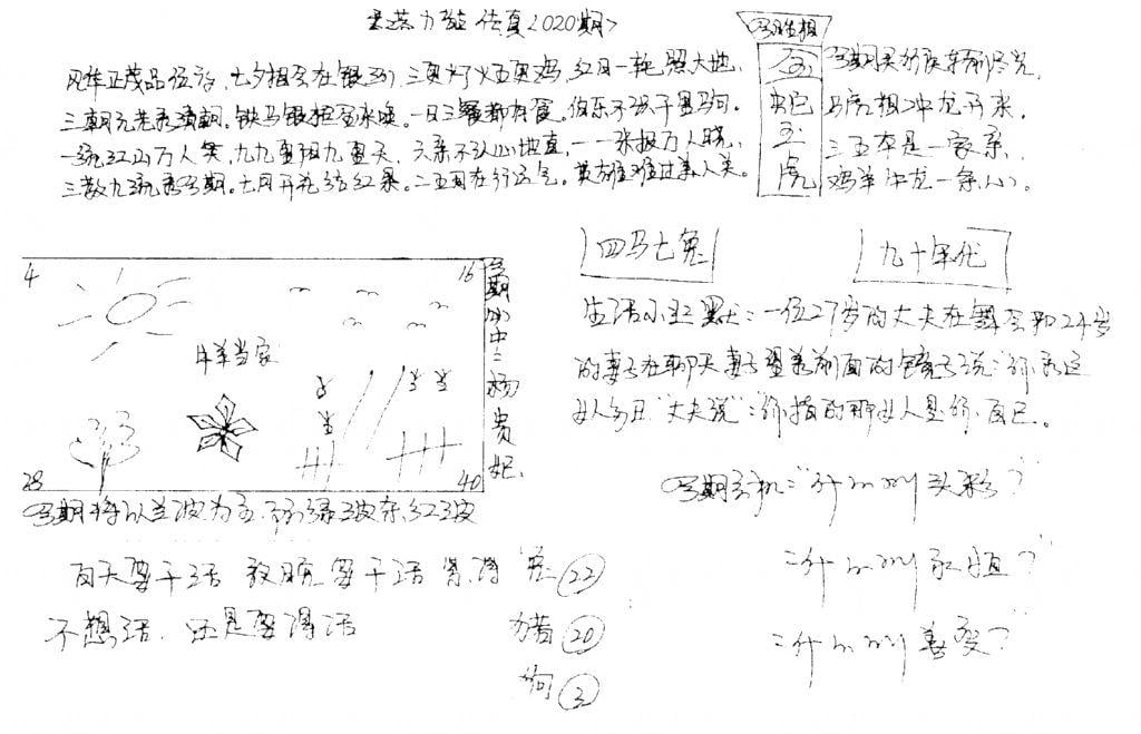 手写九龙内幕A-20