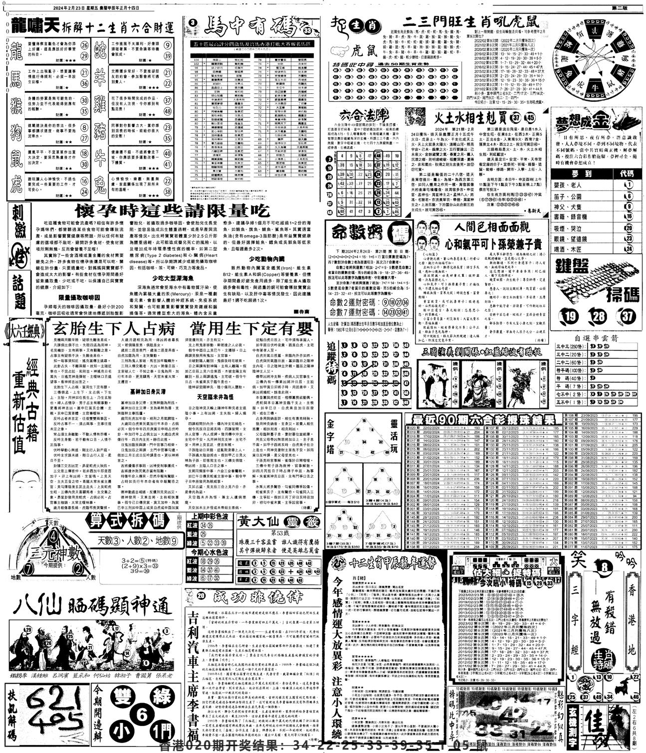 新报跑狗B(背面)-21