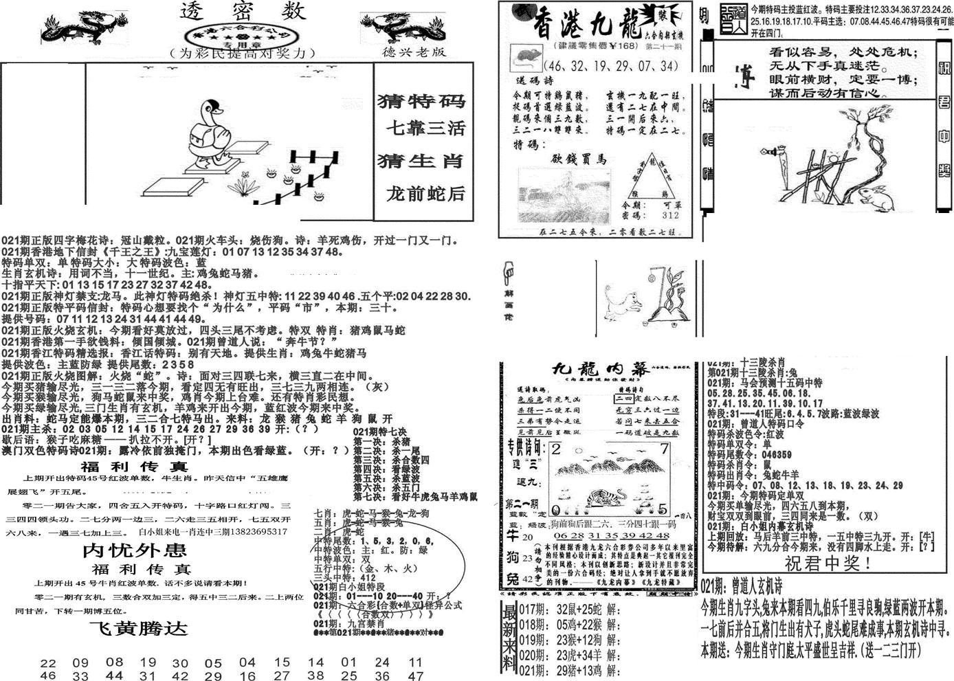 新透密数A(新)-21