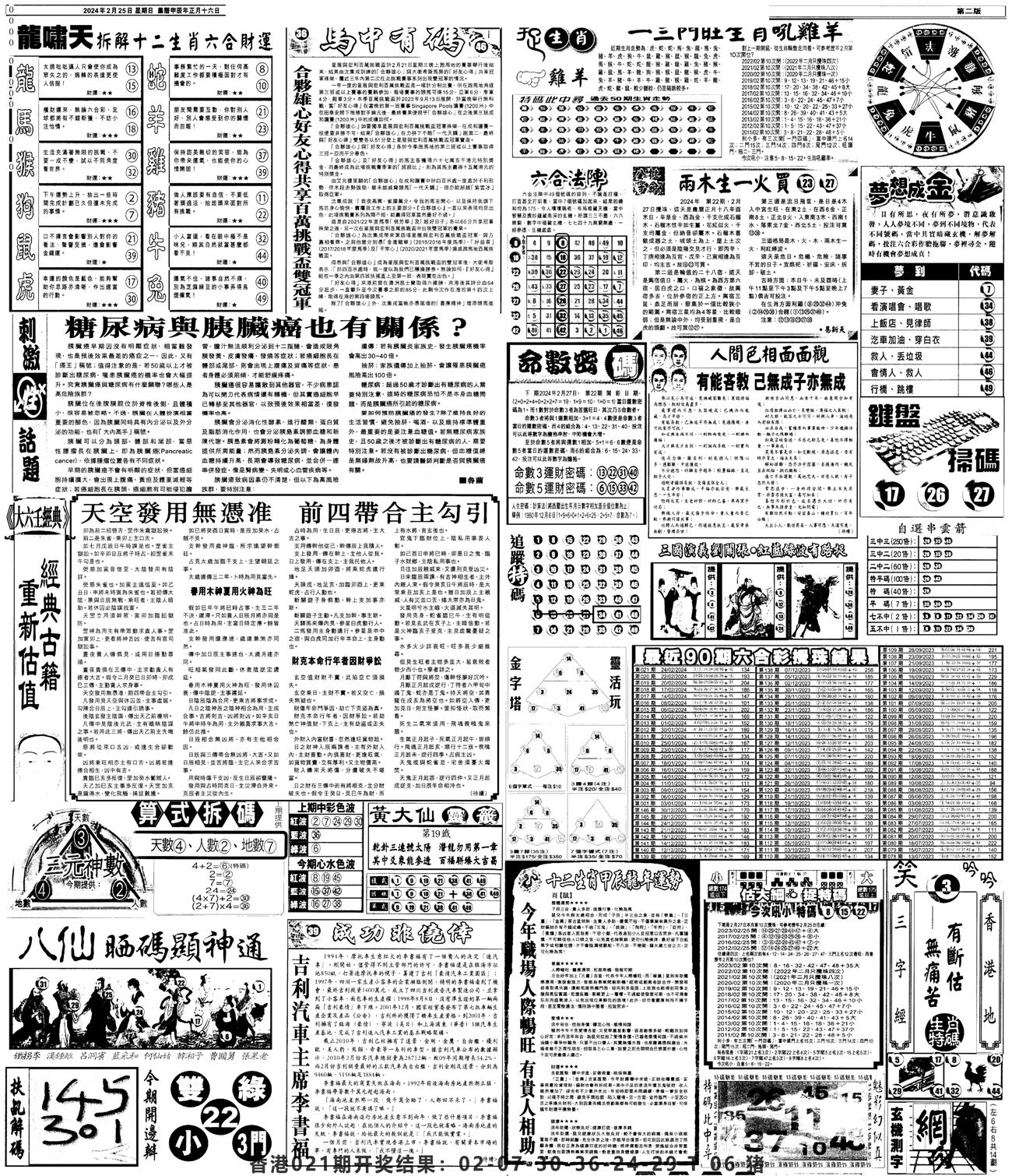 新报跑狗B(背面)-22