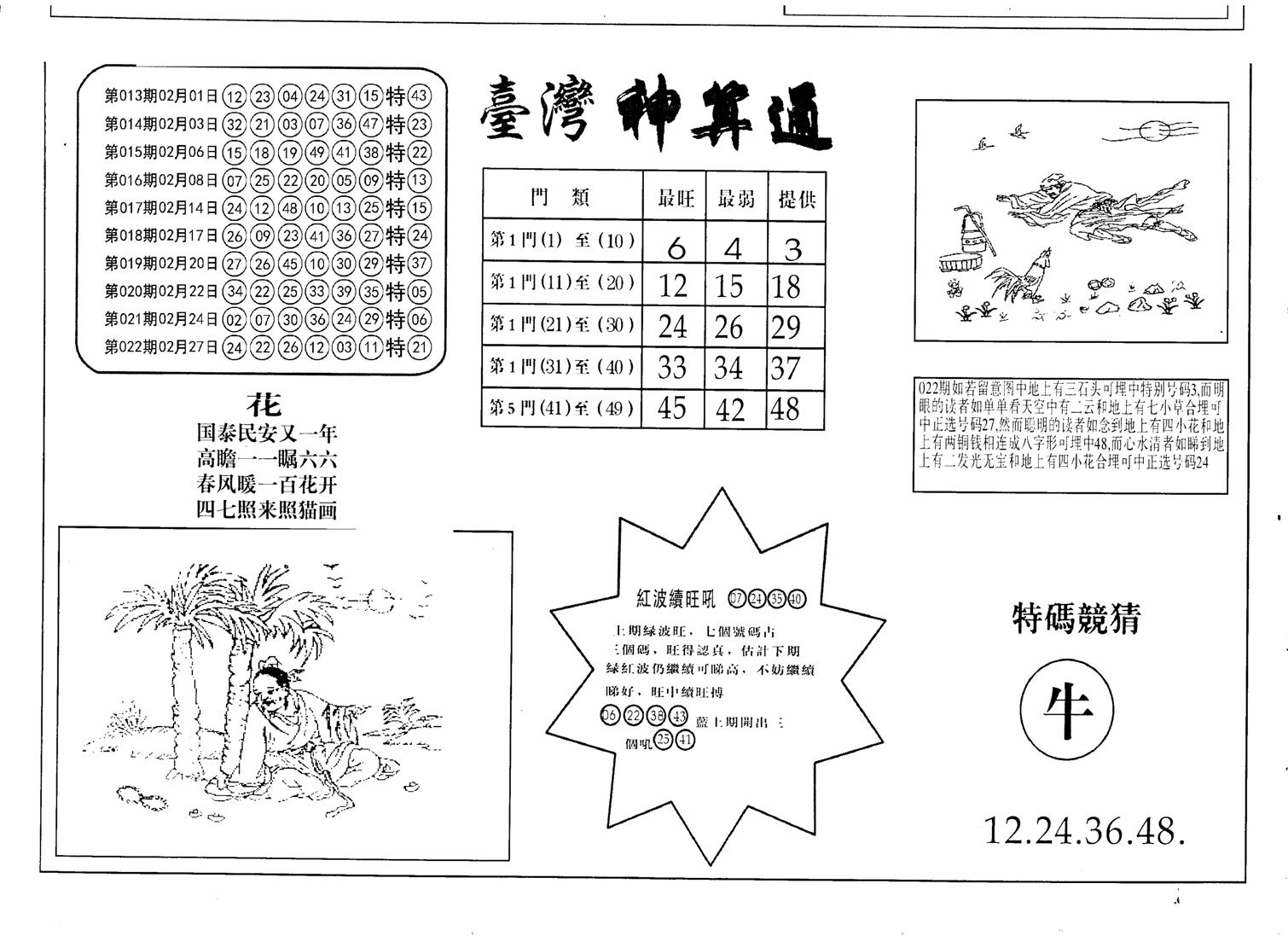 老潮汕台湾神算-23