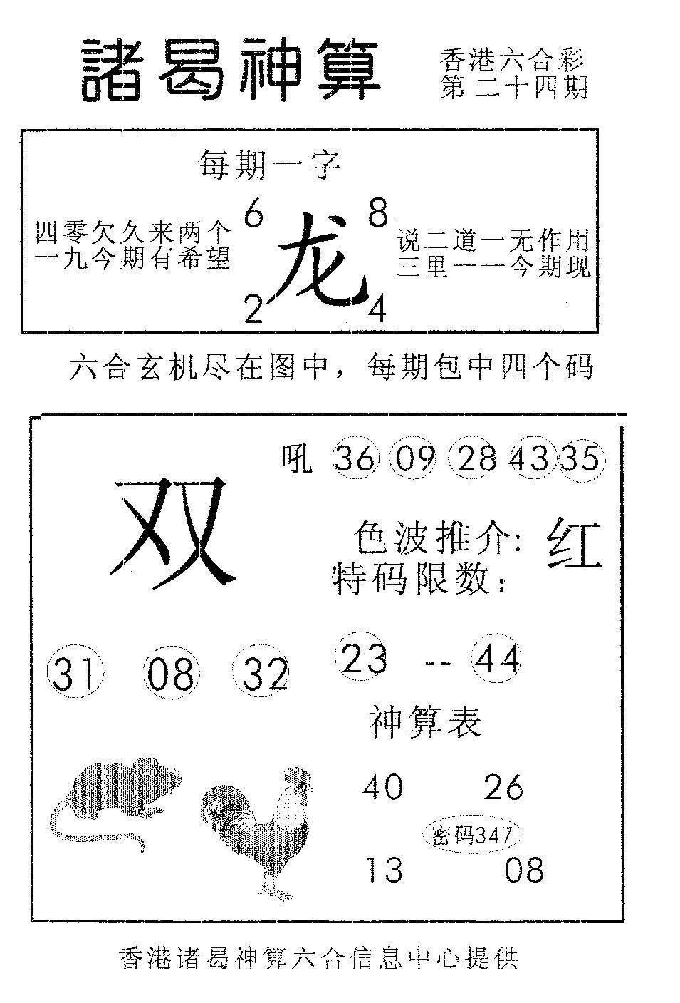 诸曷神算-24