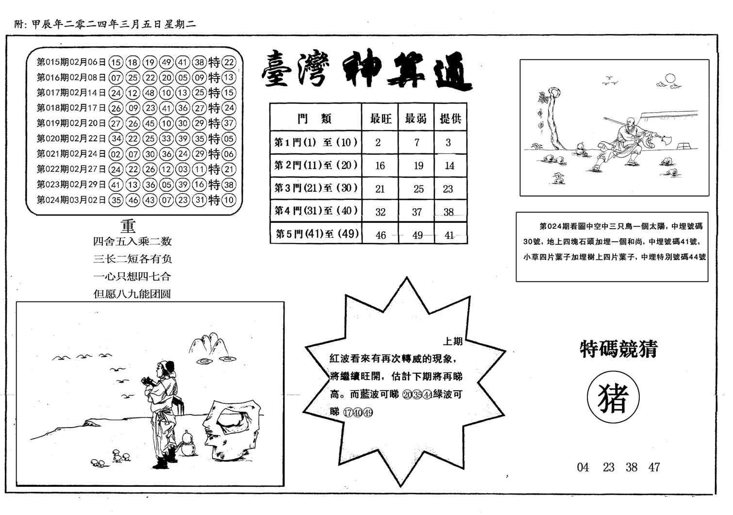 新潮汕台湾神算-25