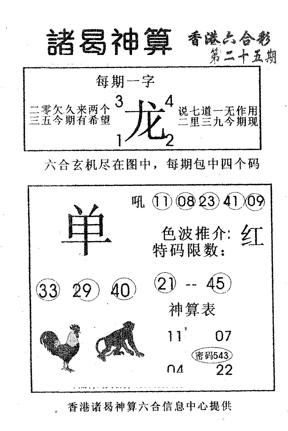 诸曷神算-25