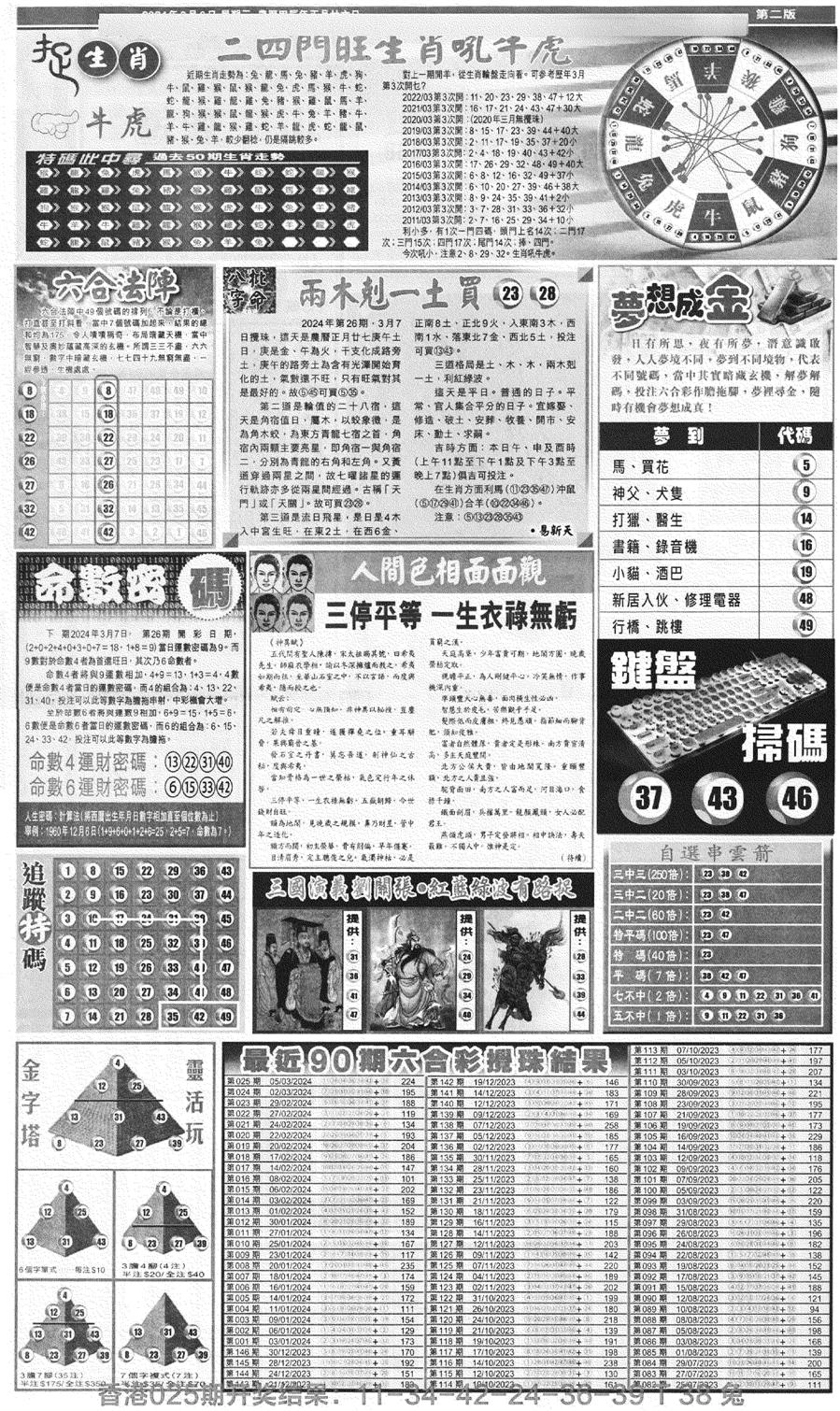 新报跑狗B(背面)-26