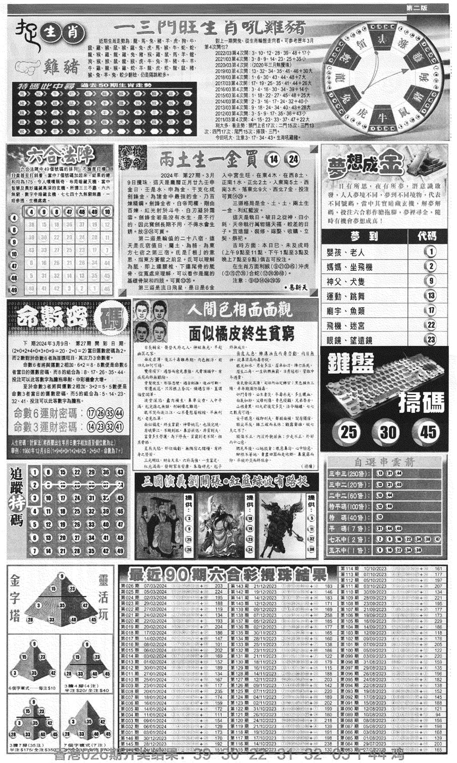 新报跑狗B(背面)-27