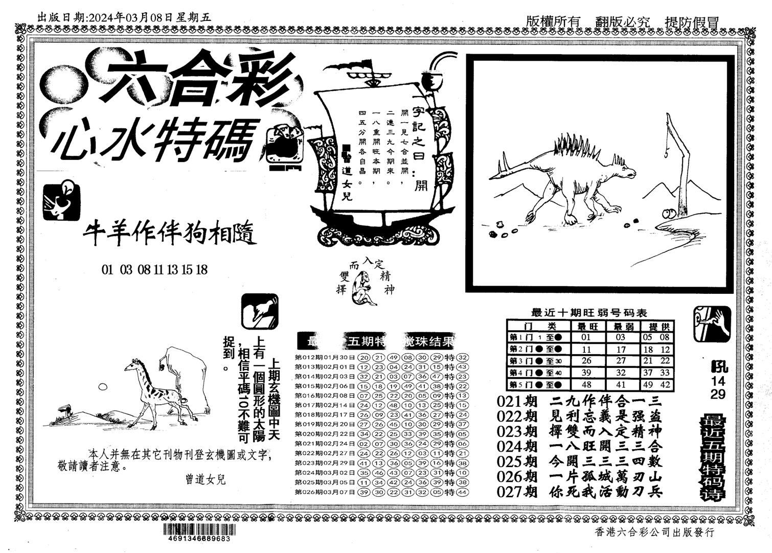 新特码心水-27