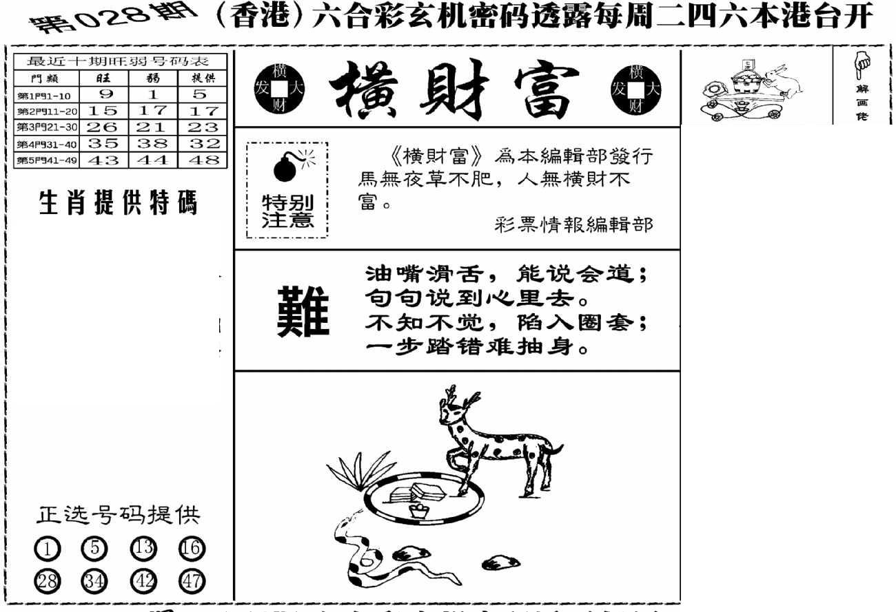 老版横财富-28