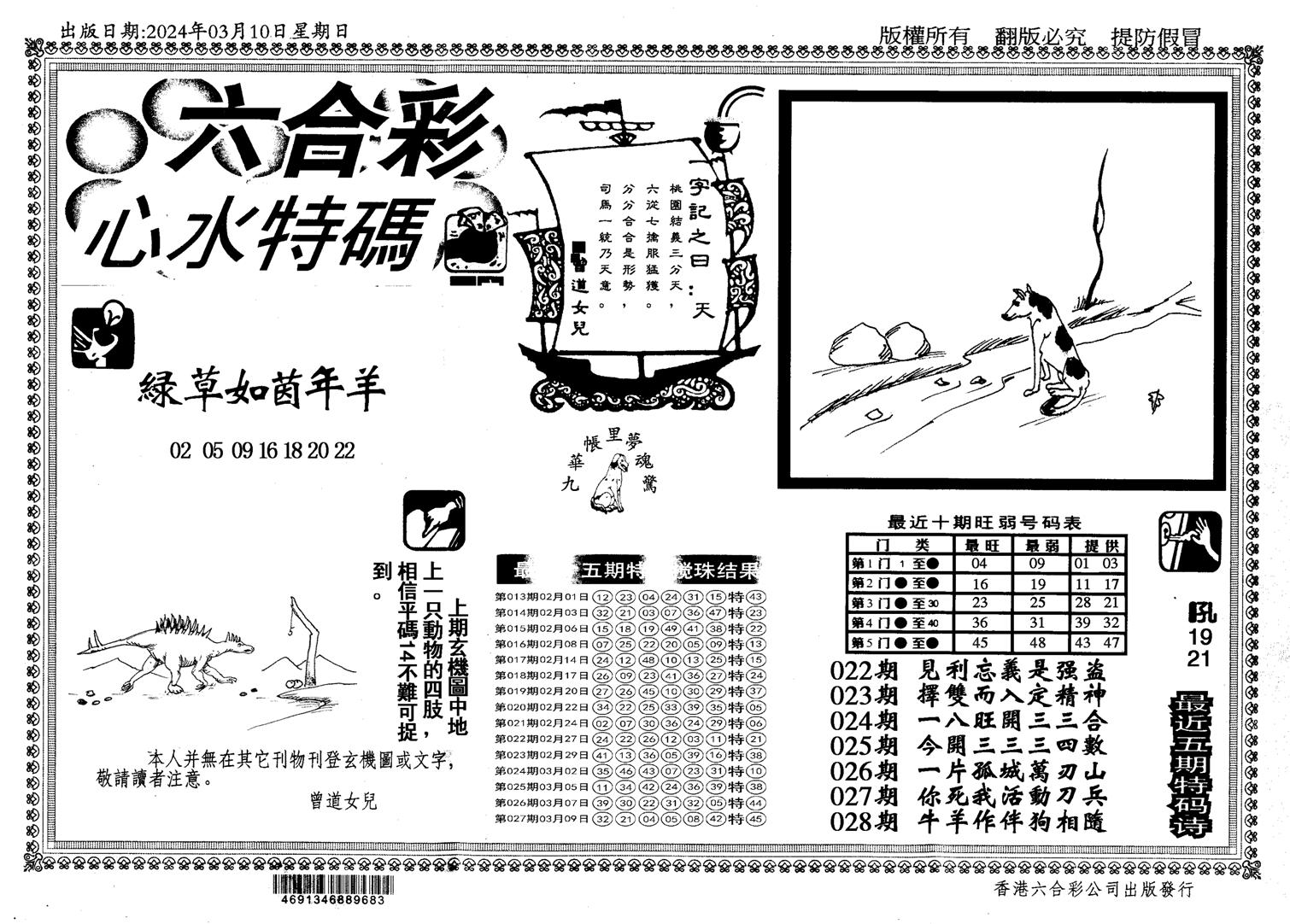 新特码心水-28