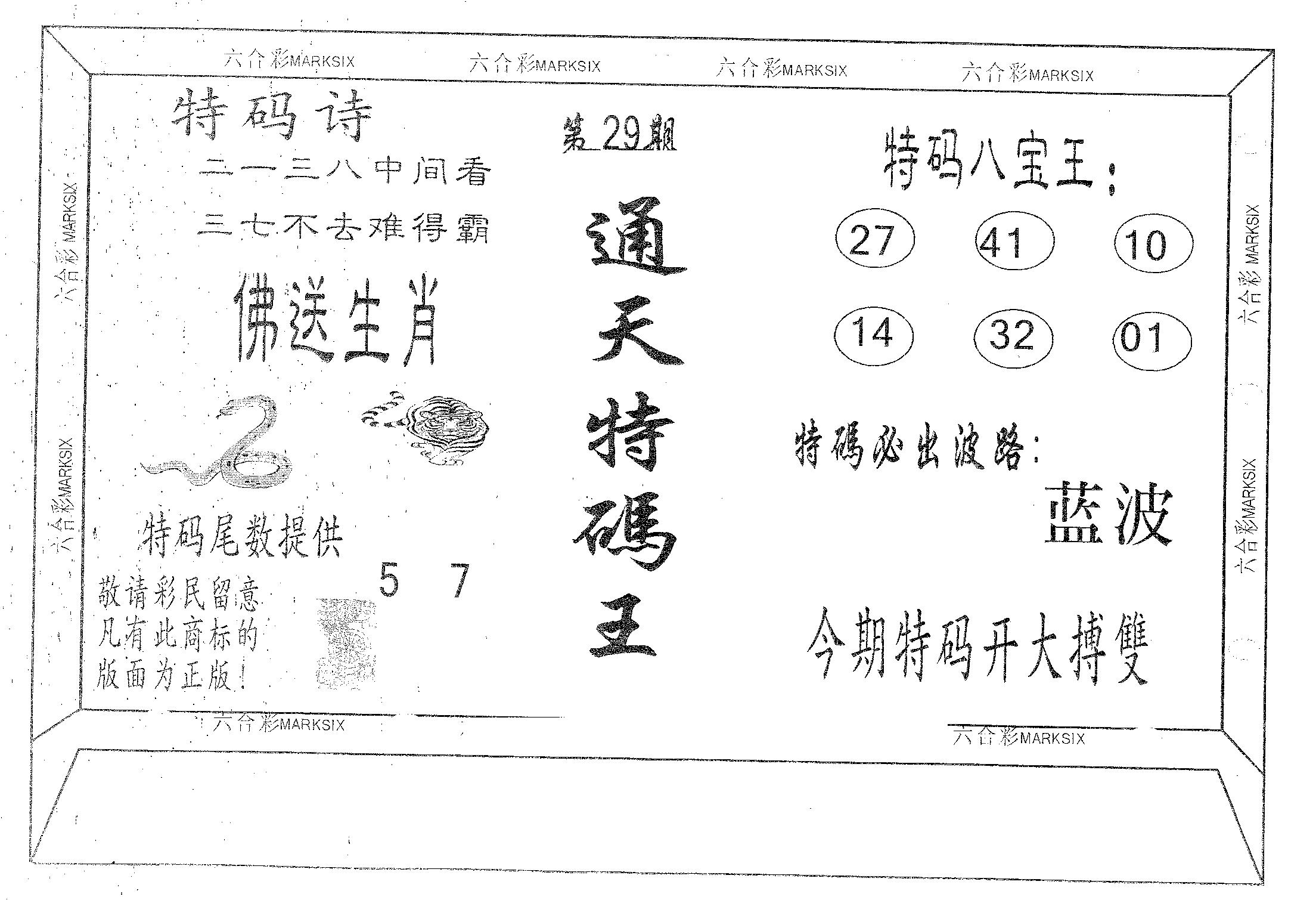 通天特码王-29