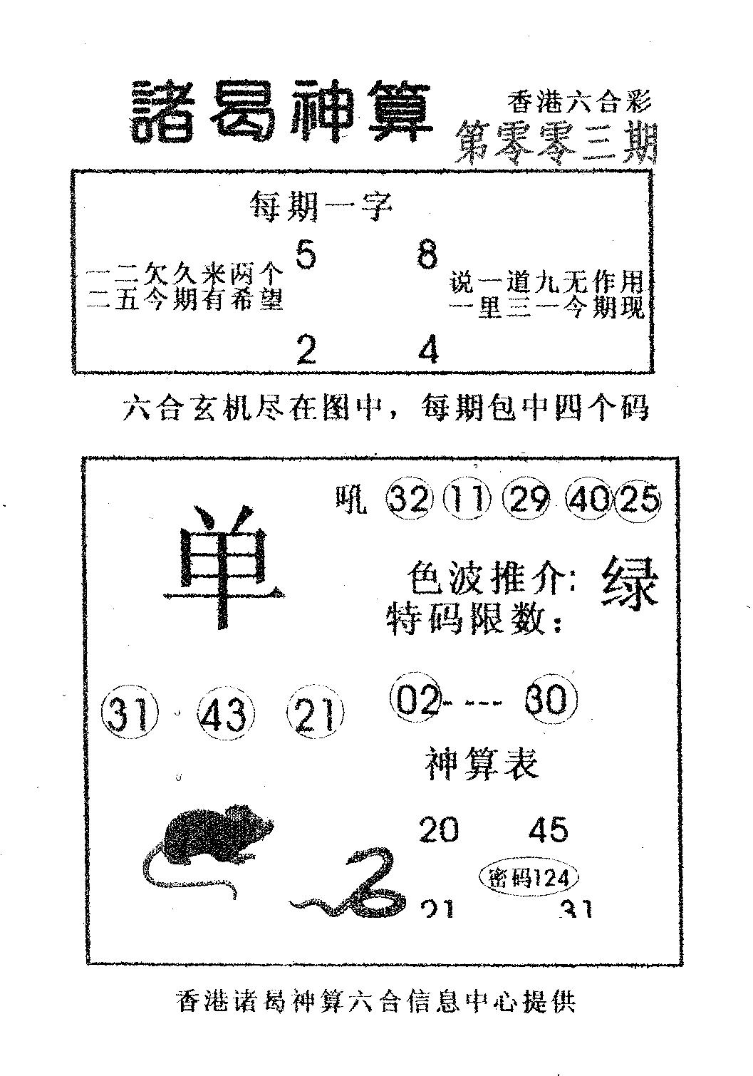 诸曷神算-3