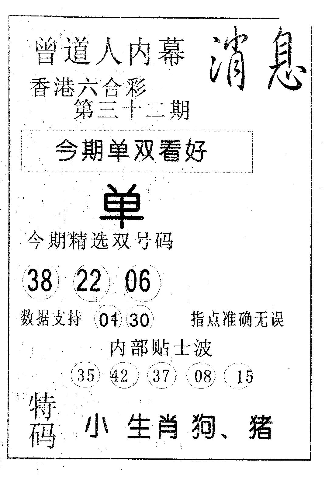 内幕消息-32