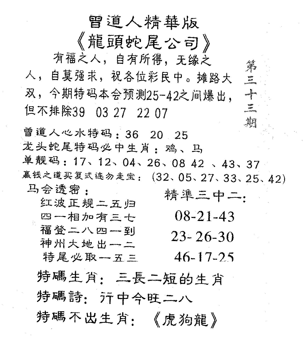 龙蛇精华-33