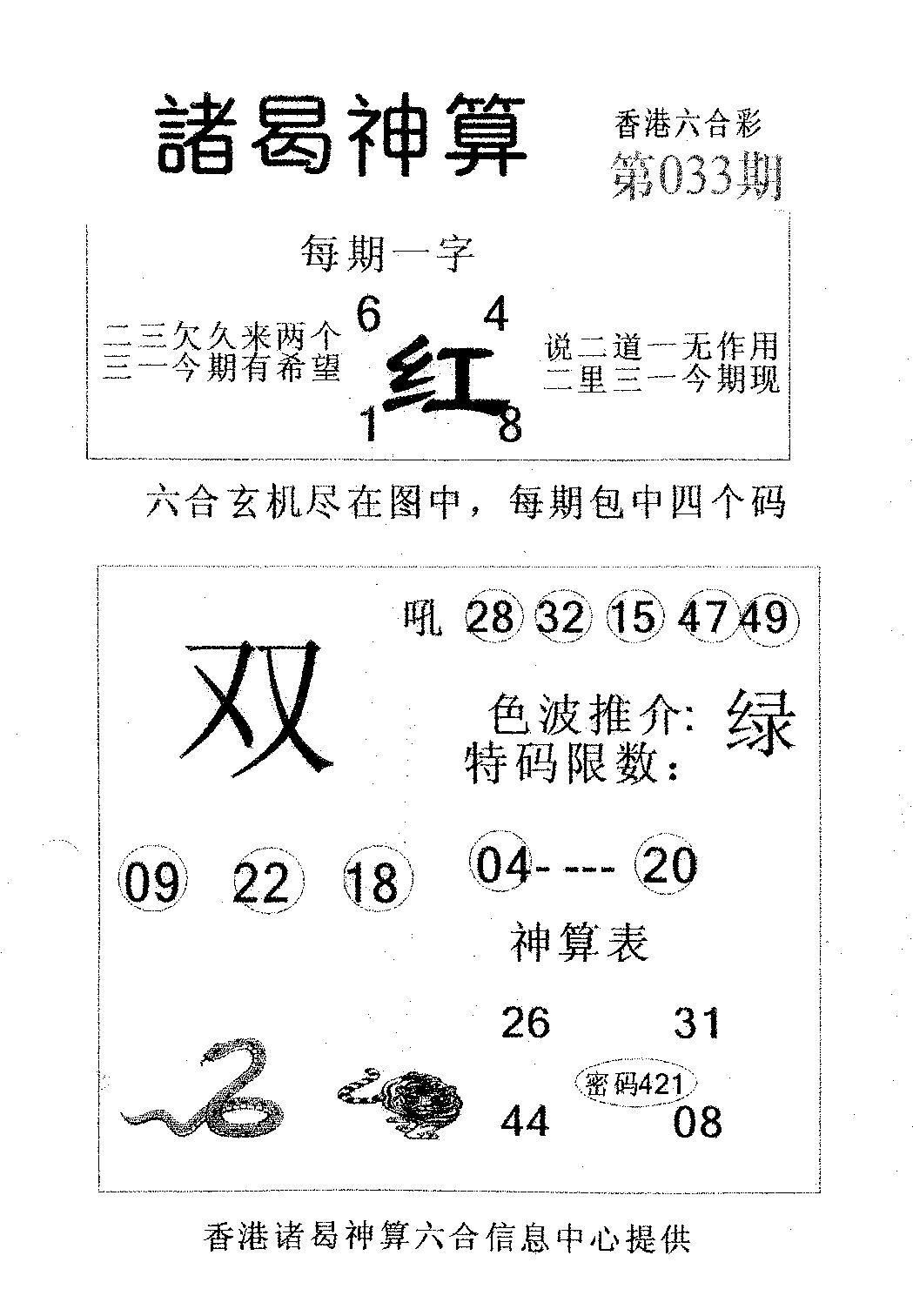 诸曷神算-33