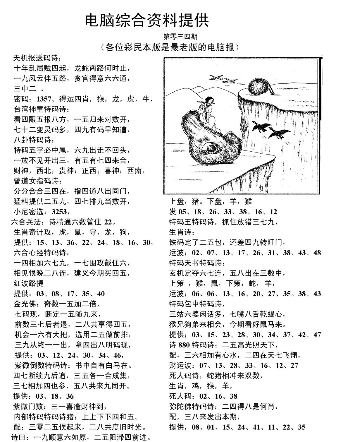 当日电脑综合资料C-34