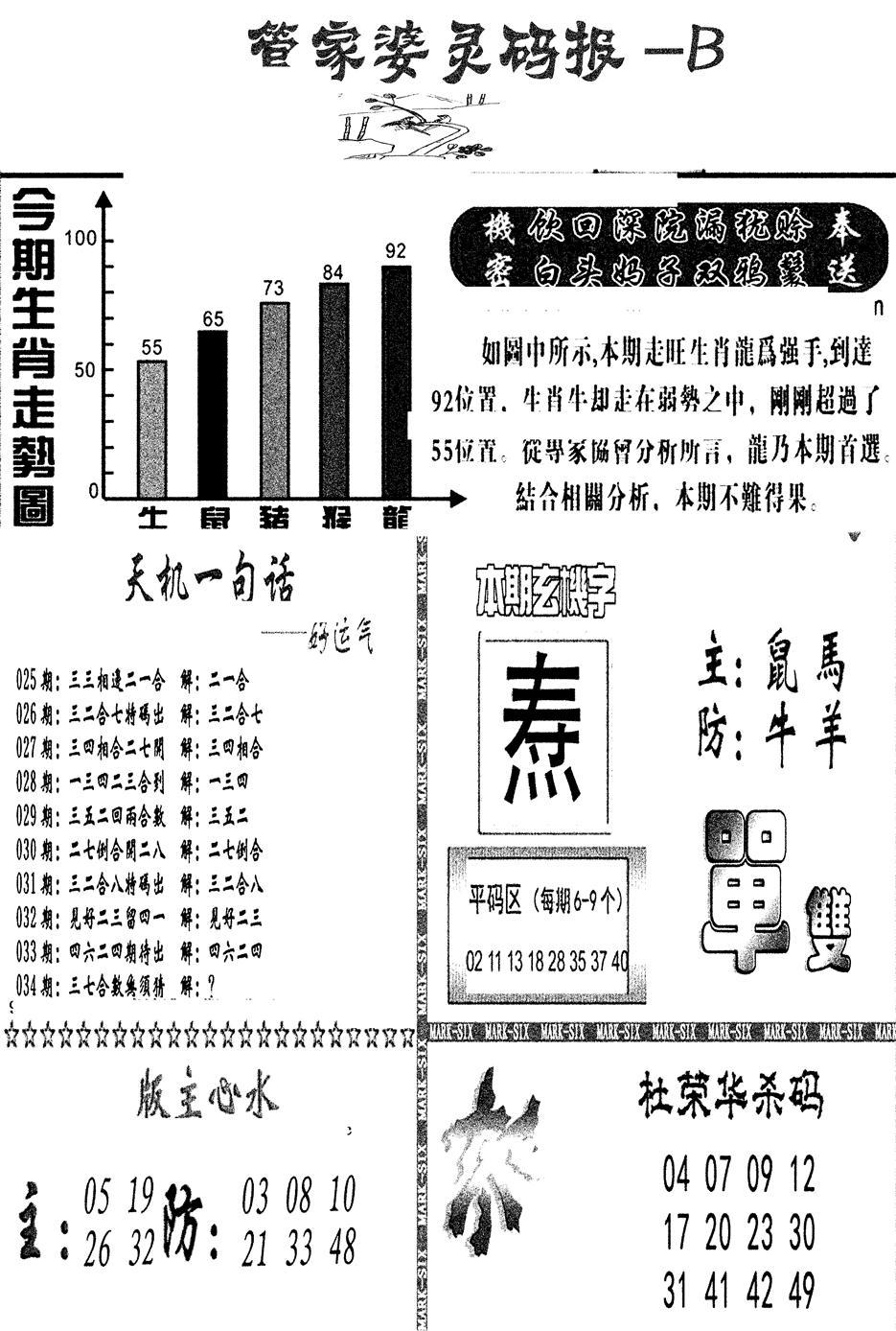 管家婆灵码报B(新图)-34