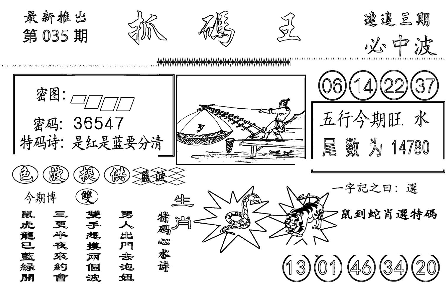 抓码王-35