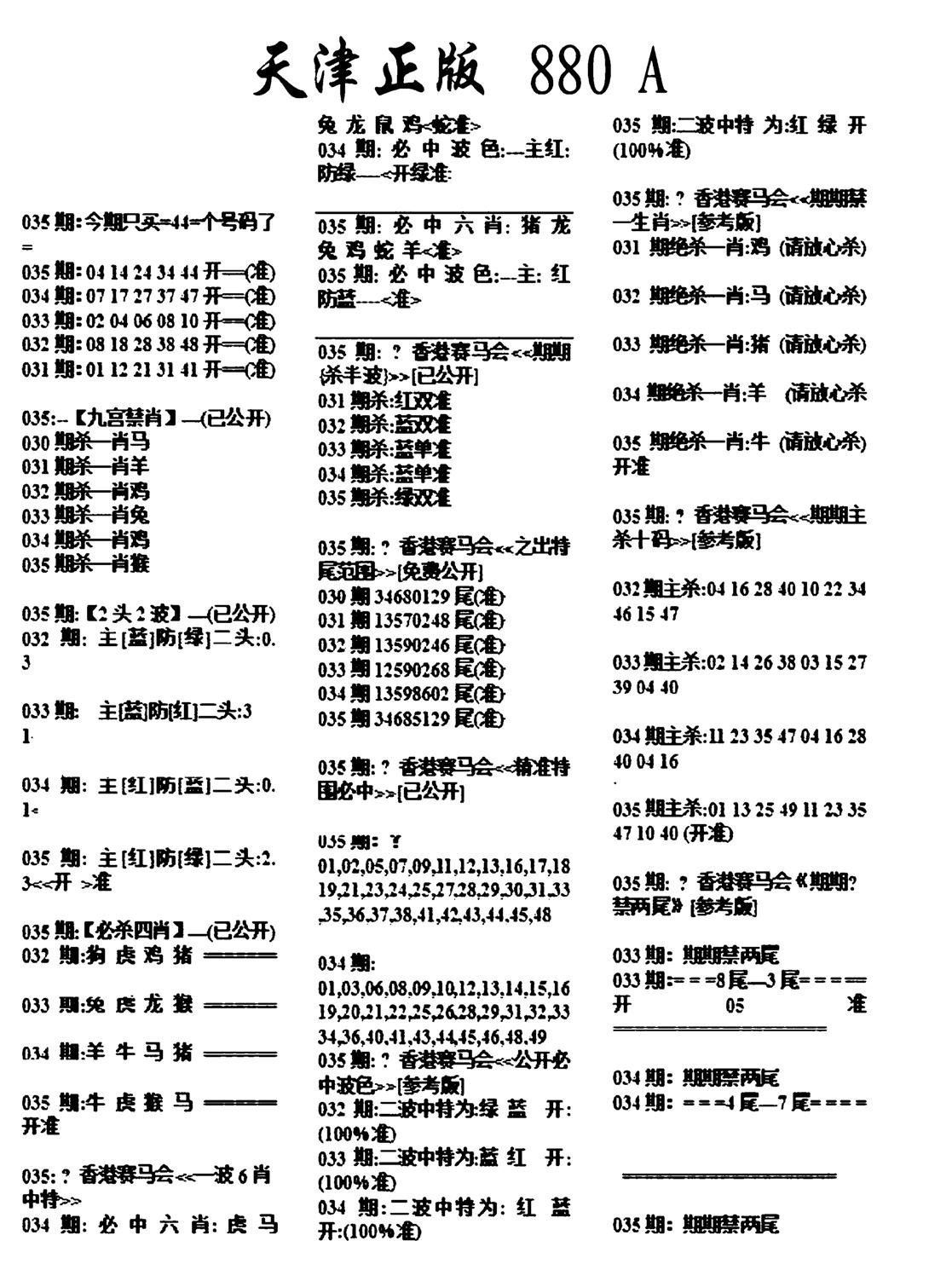 天津正版880A-35