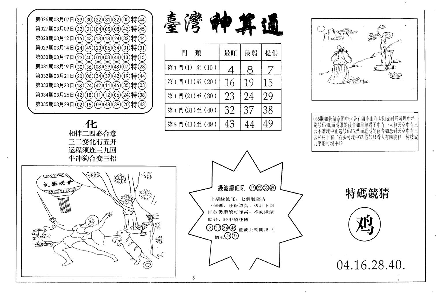 老潮汕台湾神算-36