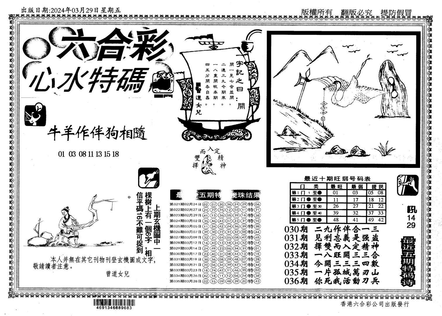 新特码心水-36