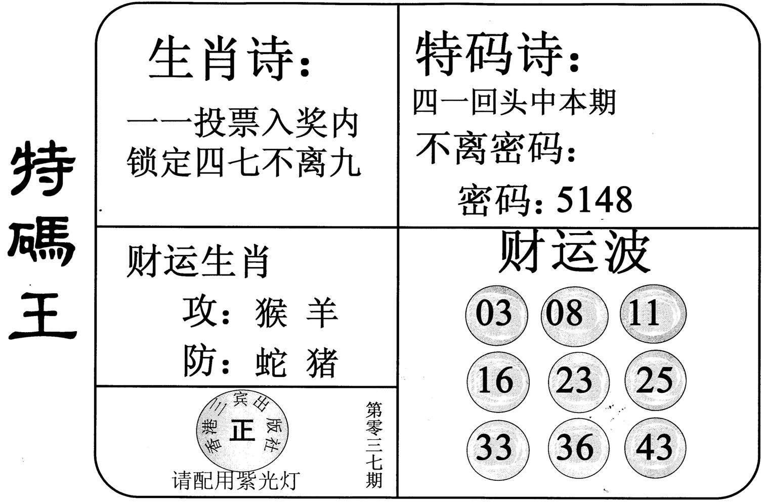 特码王-37