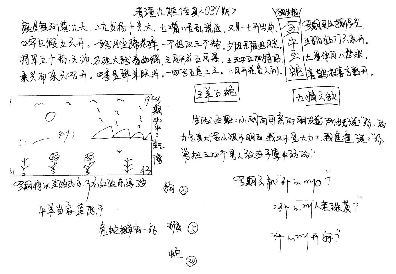 正版手写九龙-37