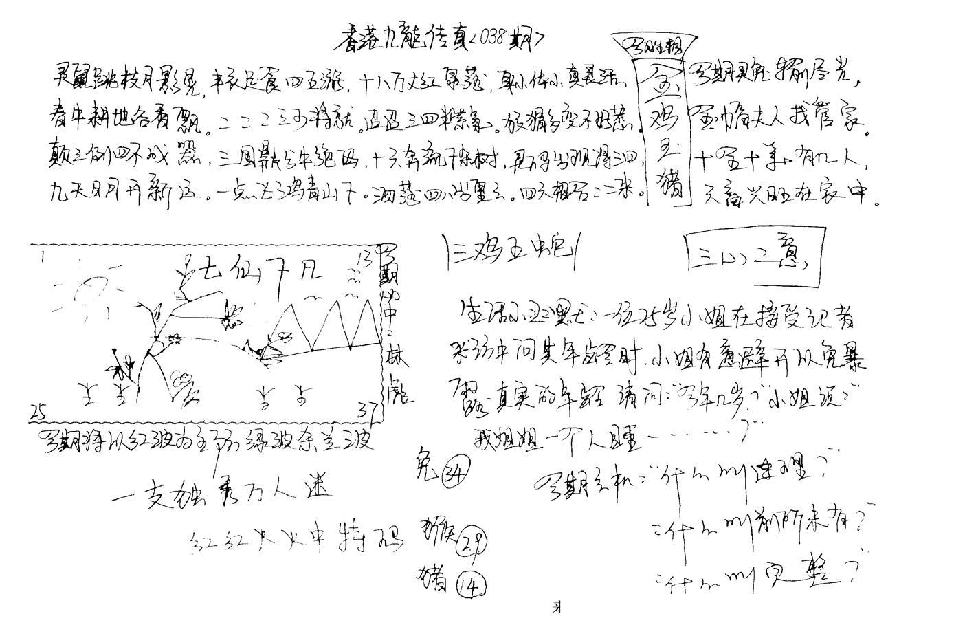 正版手写九龙-38