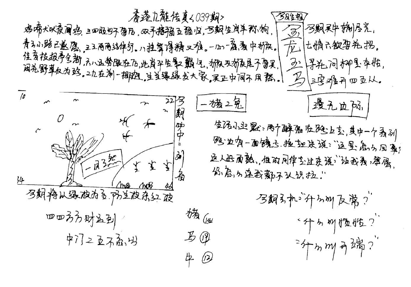 正版手写九龙-39