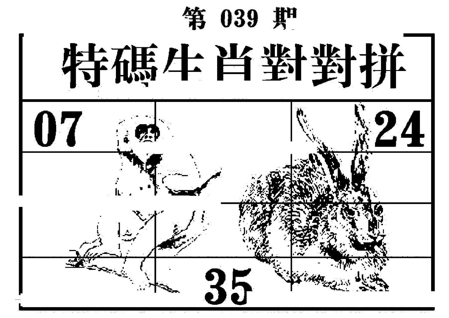 特码生肖对对拼-39