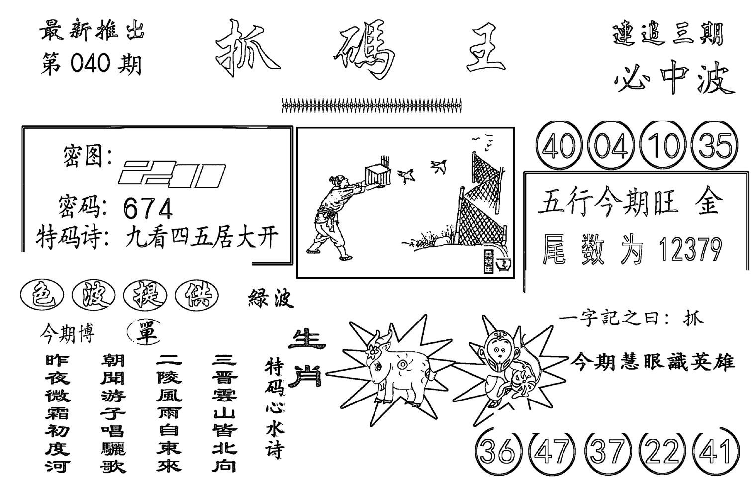 抓码王-40