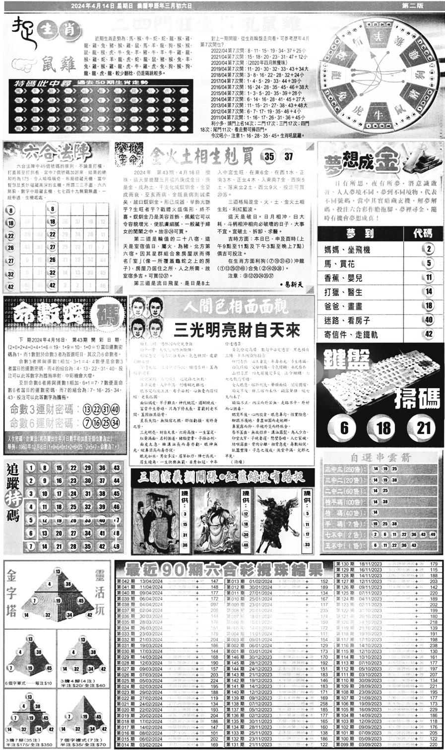 新报跑狗B(背面)-43