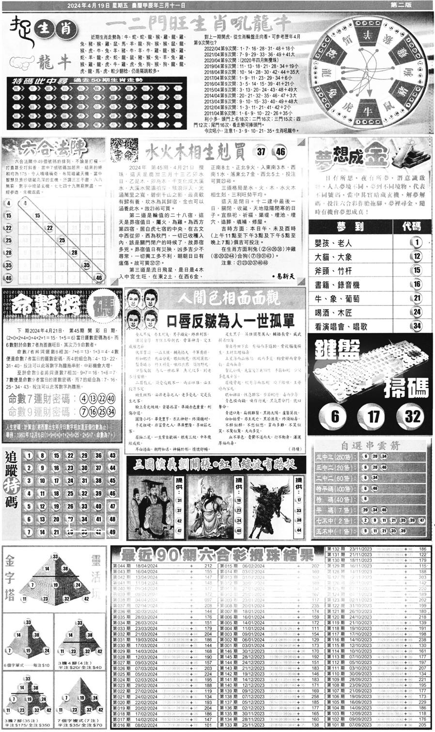 新报跑狗B(背面)-45