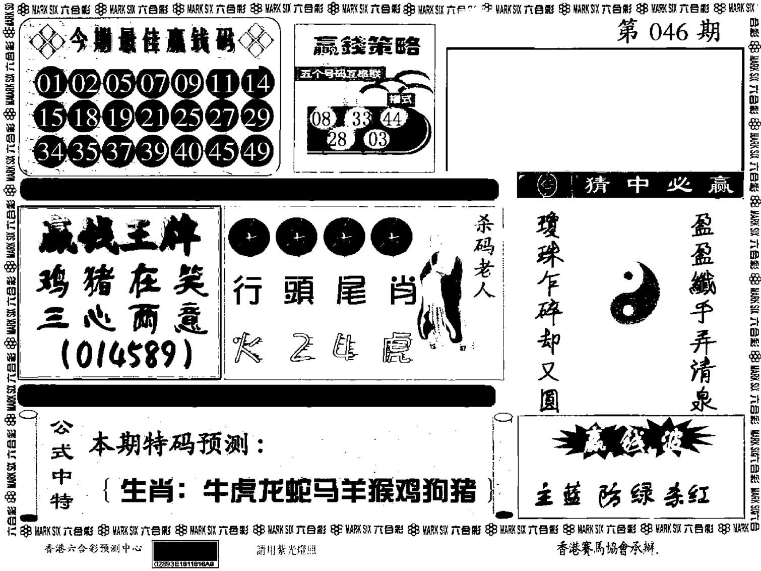 九龙赢钱料-46