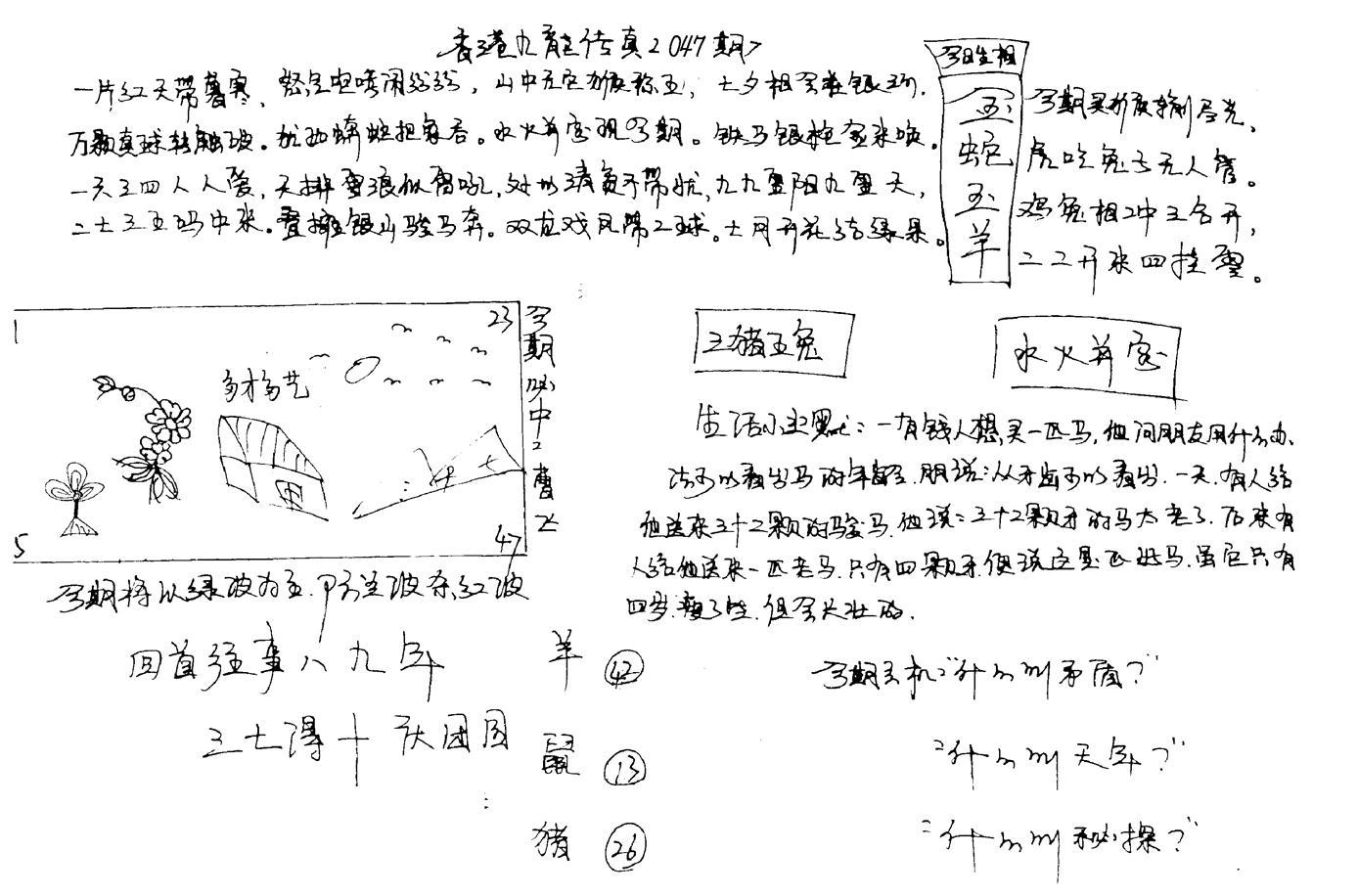 正版手写九龙-47