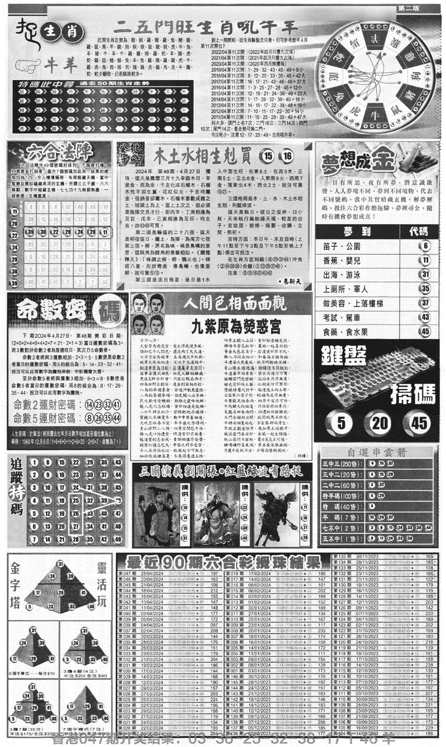 新报跑狗B(背面)-48