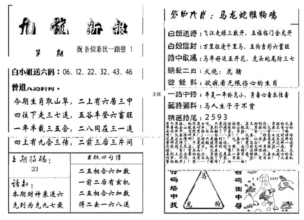 九龙新报(生肖版)-49