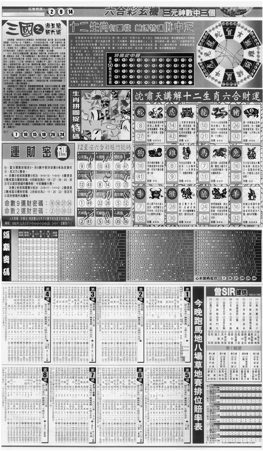 新报跑狗B(背面)-5