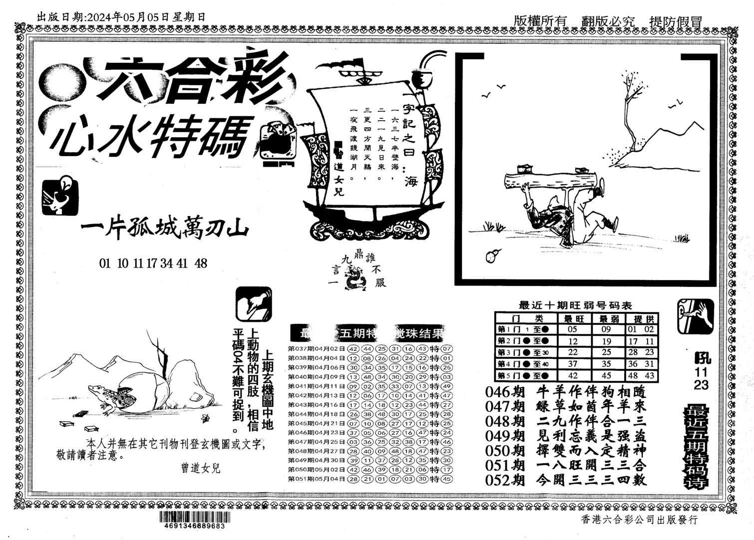 新特码心水-52