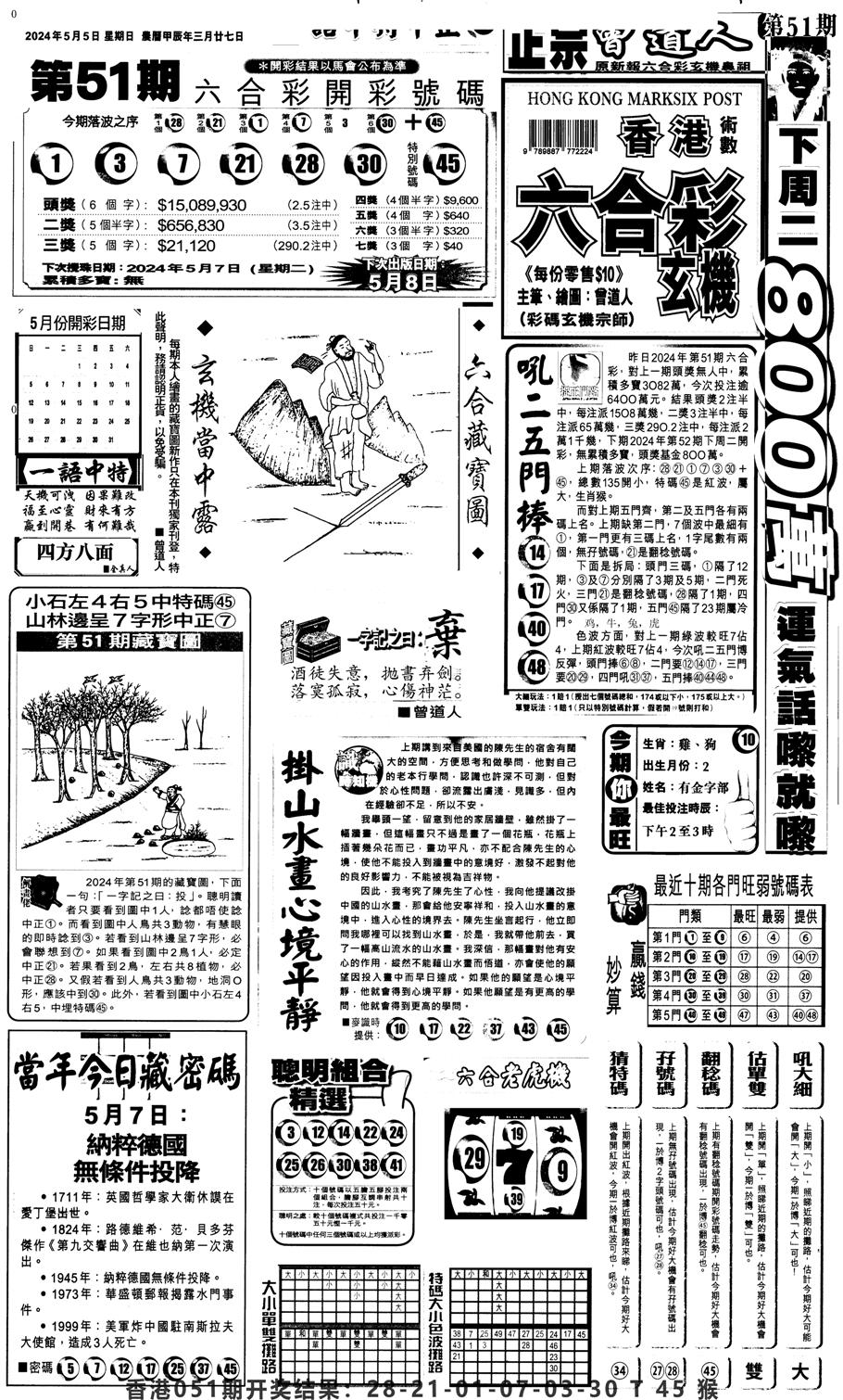 新报跑狗1-52