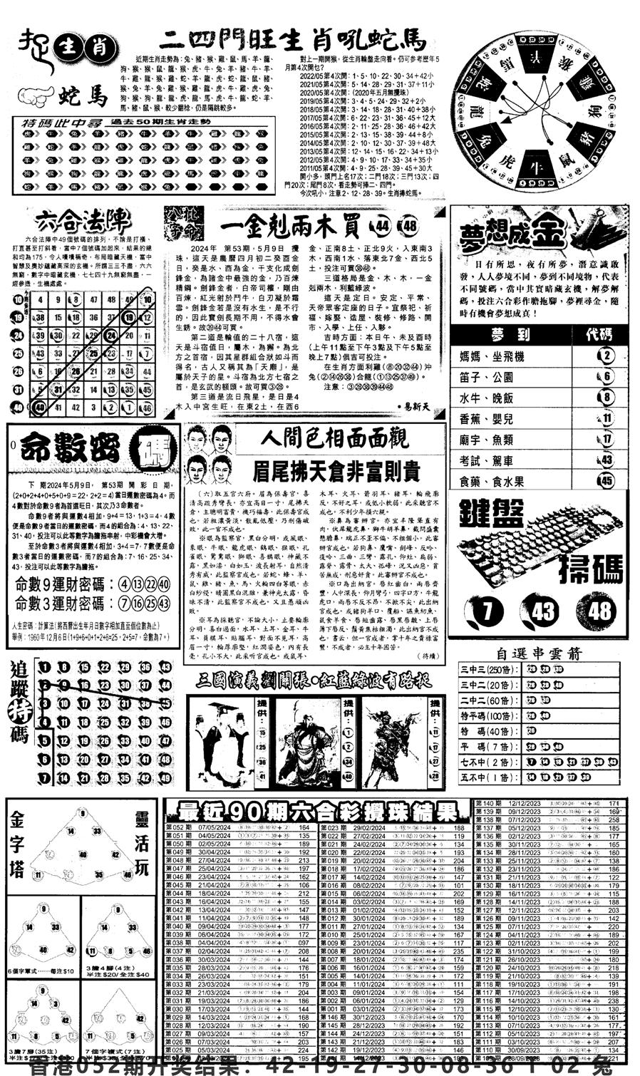 新报跑狗4-53