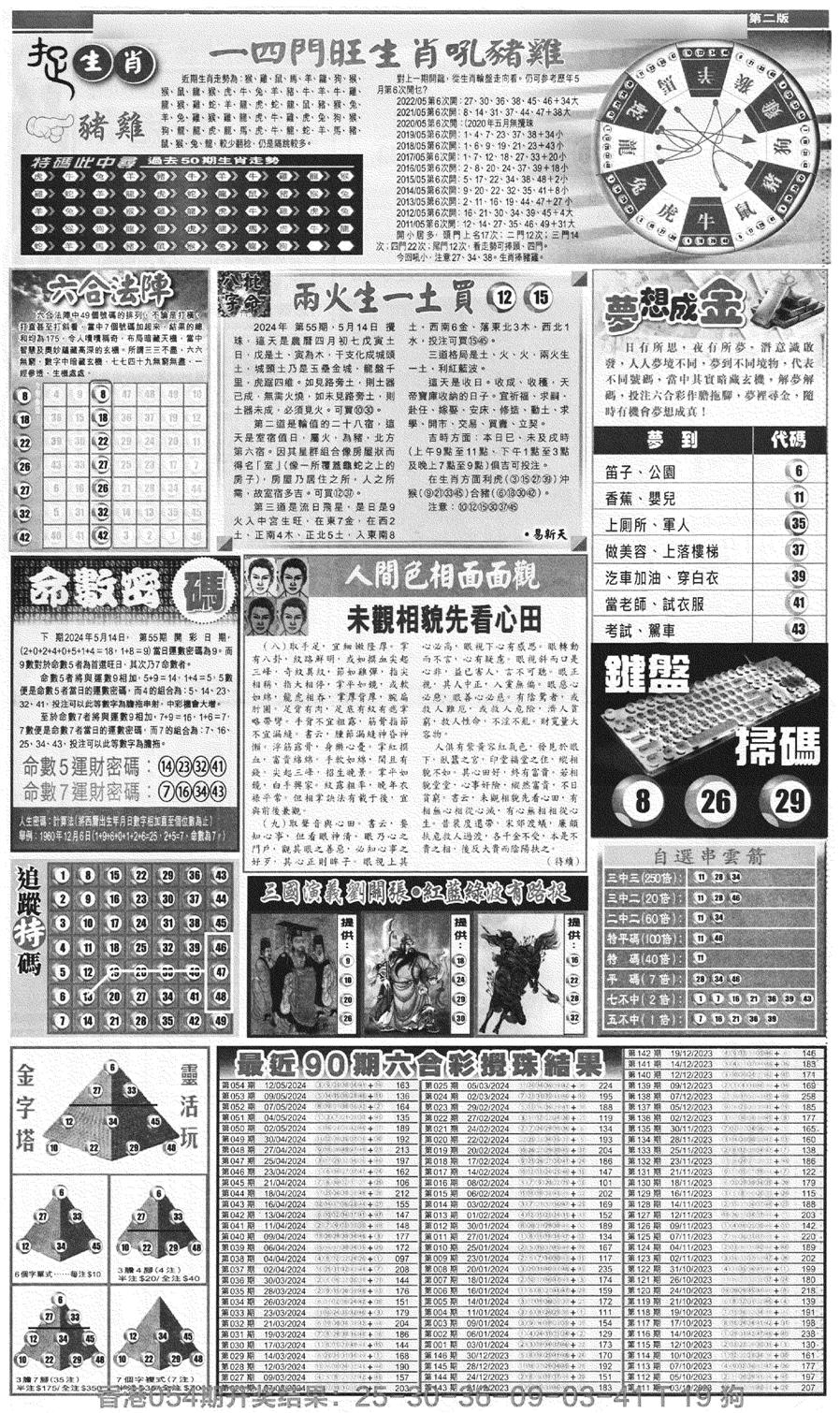 新报跑狗B(背面)-55