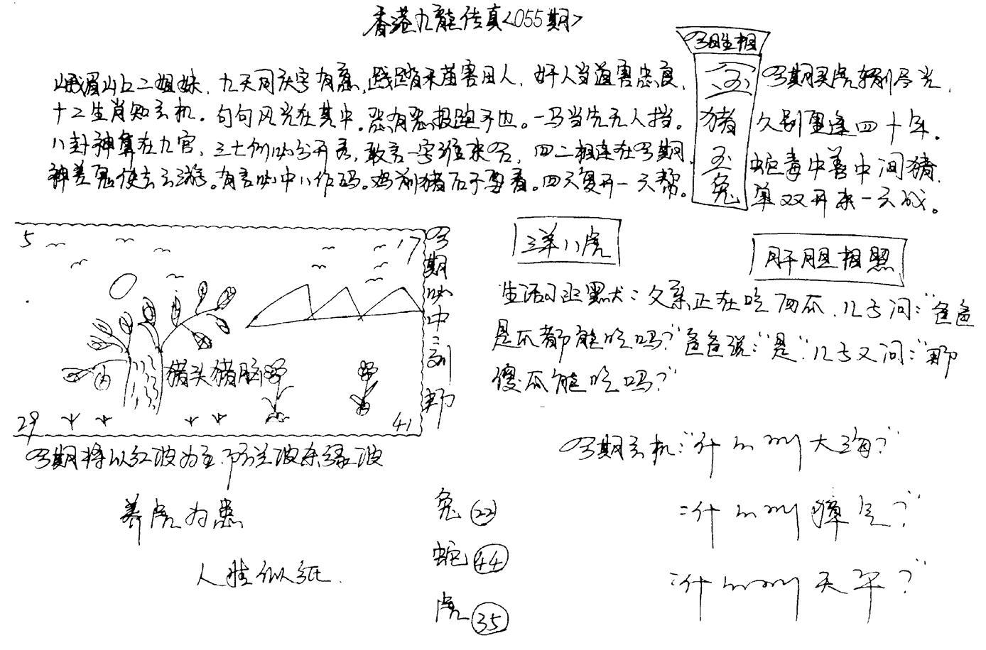 正版手写九龙-55