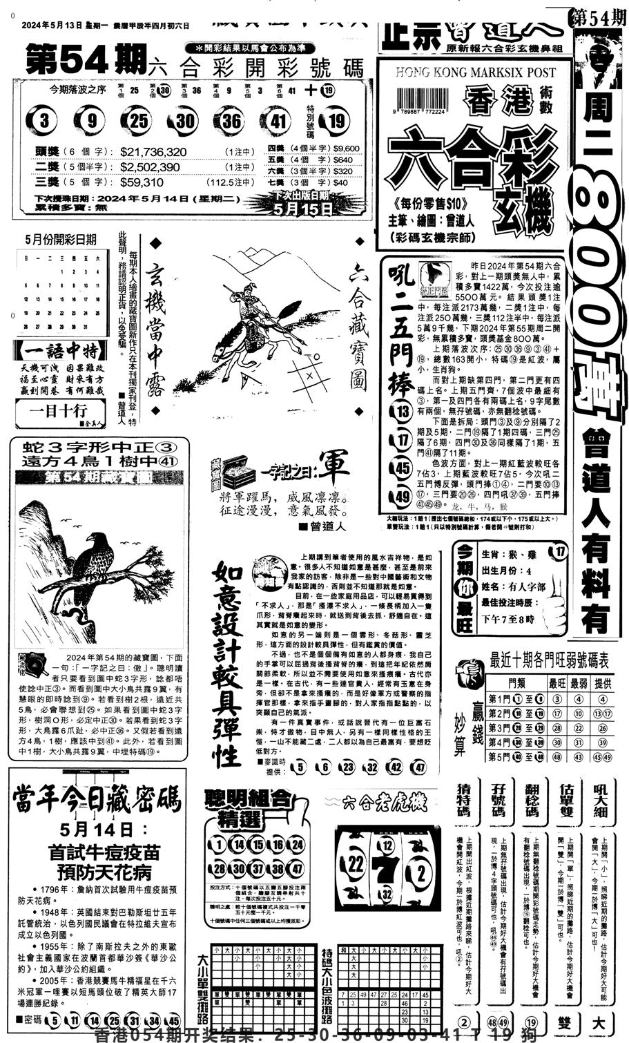 新报跑狗1-55