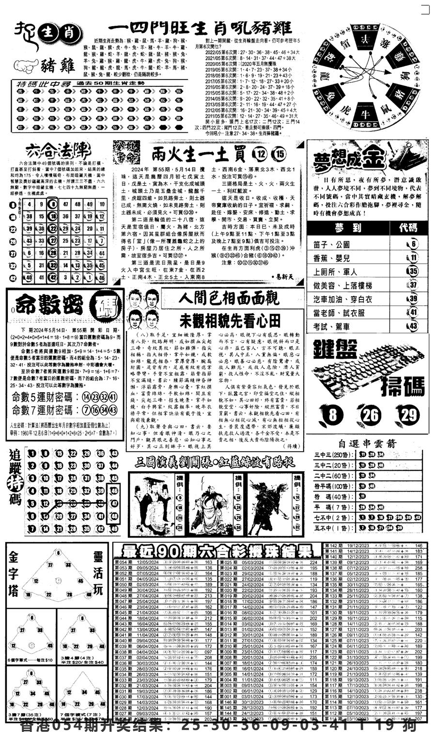 新报跑狗4-55