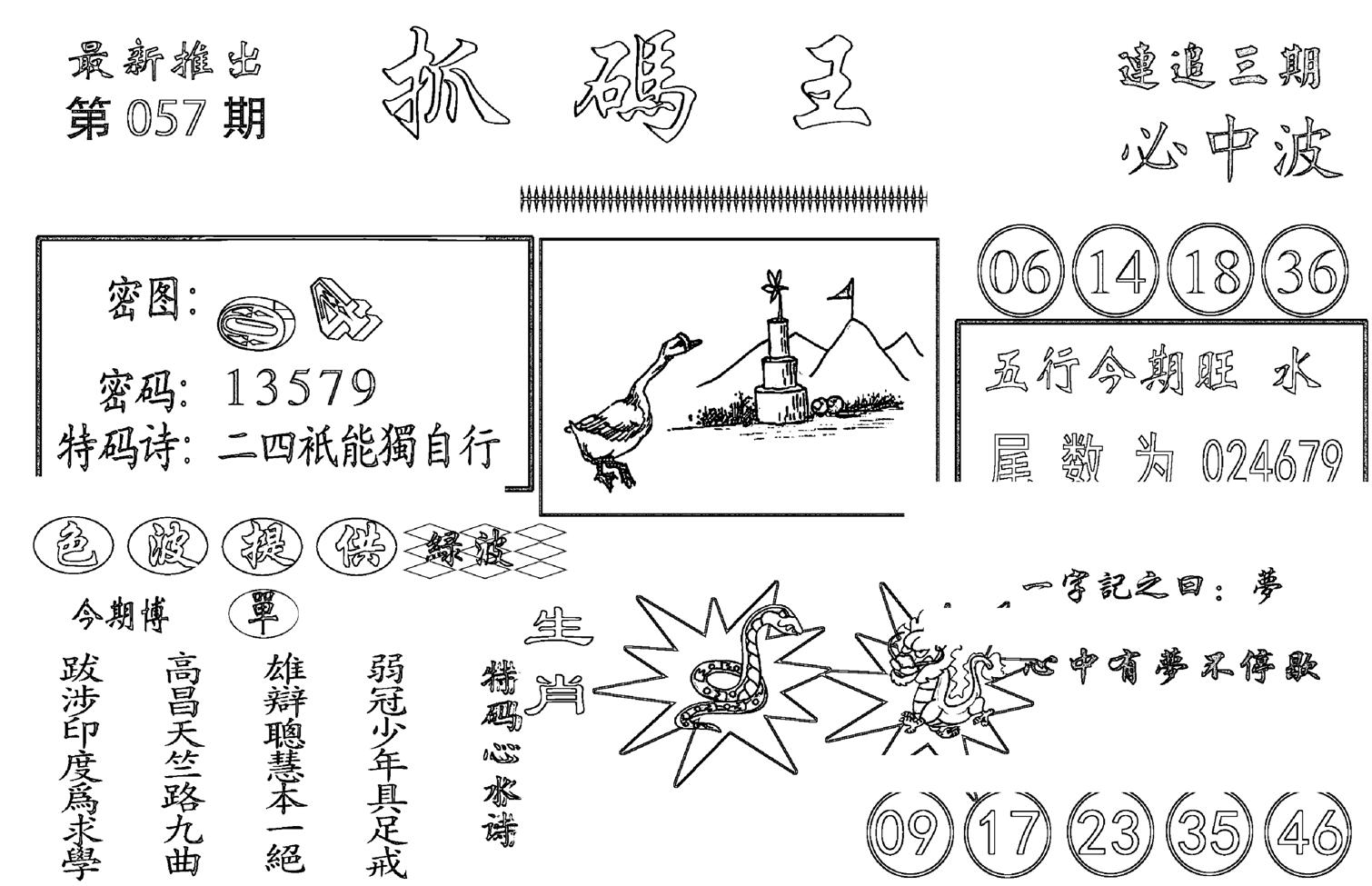 抓码王-57